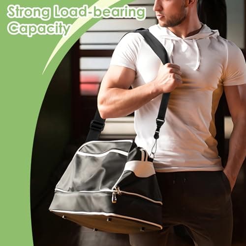1 Pack Adjustable Shoulder Strap with Quick Release Buckles, Comfortable Non-Slip Neck Lanyard Strap for Tablet, Camera, Binoculars, Laptop Bag, Handbag, Luggage – Durable Nylon, Black, Medium Length — view 5