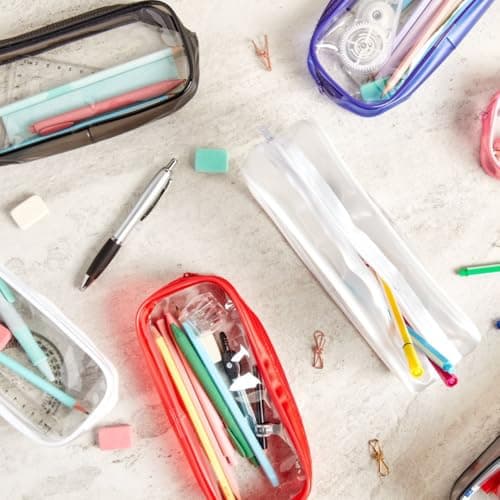 Soul Projekt Large Clear Pencil Case for Back to School — view 6