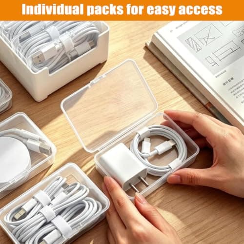 Cable Organiser Box with 10PCS Self Adhesive Cable Ties — view 3