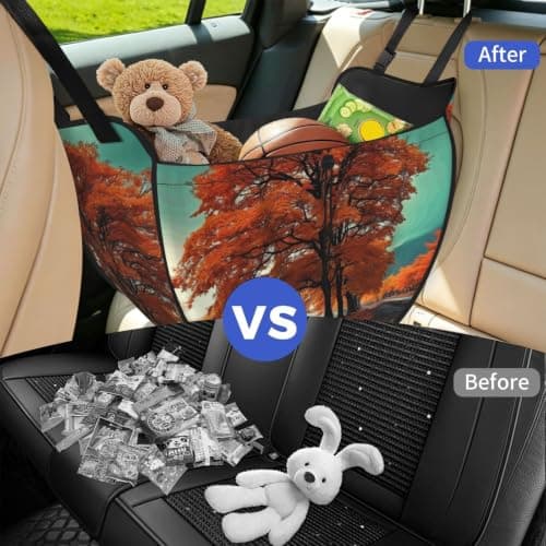 Car Seat Organizer Waterproof Backseat Storage Bag Multiple Car Organizer — view 6