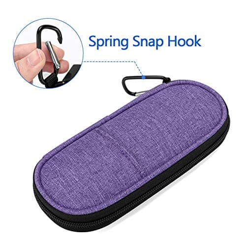 Yarwo Insulin Cooler Travel Case, Diabetic Case with 2 Ice Packs, Purple — view 6