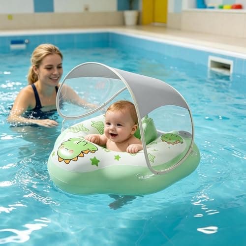 Kids Pool Float,UPF50 Removable Floating Inflatable,Kids Beach Floats Pool Raft | for Backyard Vacation Travel Summer Holiday Birthday Party Boys Girls — view 2