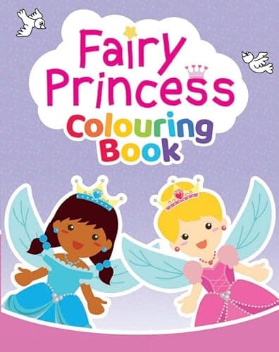 Anila's Fairy Princess Activity Pack with Colouring Books, Sticker book, Stationery Set, Colouring Pencils & 100 Reusable Stickers.(Perfect for children aged 3-8). — view 4