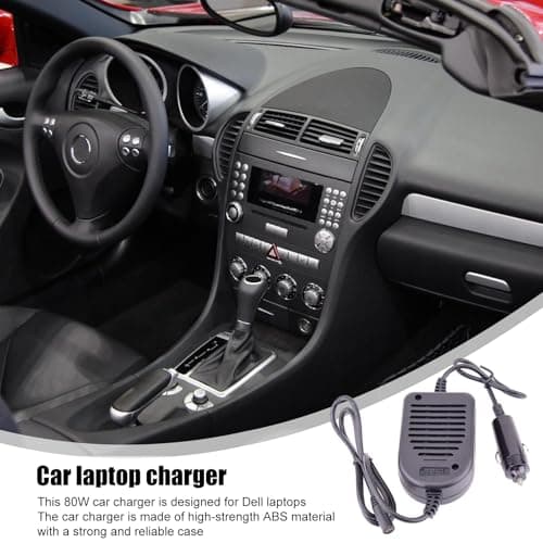 Laptop Car Adapter - 80 Watt Electric Power Converter - Car Inverter Charger - for Road Travel Camping Camper Sedan SUV Truck Minivan — view 2