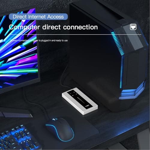 MENDUNER Ultra Portable WiFi 150Mbps Travel Router, with RJ45 WAN LAN Port, 15 Days Standby Time, Easy Public WiFi Sharing, RV Hotel Travel Approved. — view 4