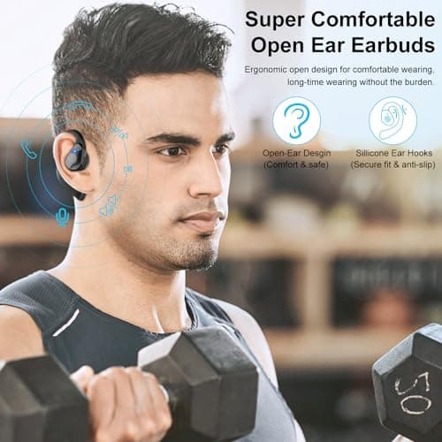 Golvery Bluetooth 5.3 True Wireless Earbuds w/DSP Noise Cancelling Mic — view 3