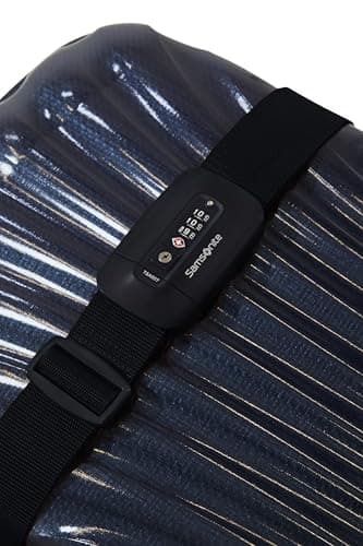 Samsonite TA Revolution – Luggage Strap with TSA Lock, Adjustable 50mm, Sturdy Click Buckle, Secure Luggage Strap for Travel, Black — view 4