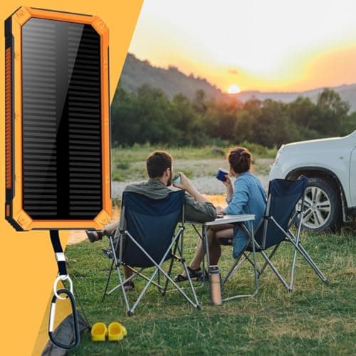 Solar Power Bank Small Power Bank with Flashlight — view 3