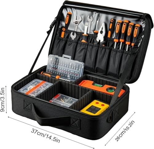 GREENSAPPIRE Tool Bag Organiser with Adjustable Dividers Large Portable — view 5