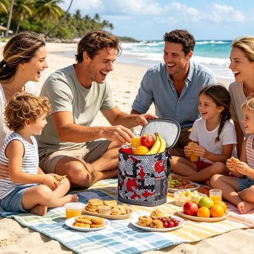 Waterproof Foldable Backpack Cooler — view 3