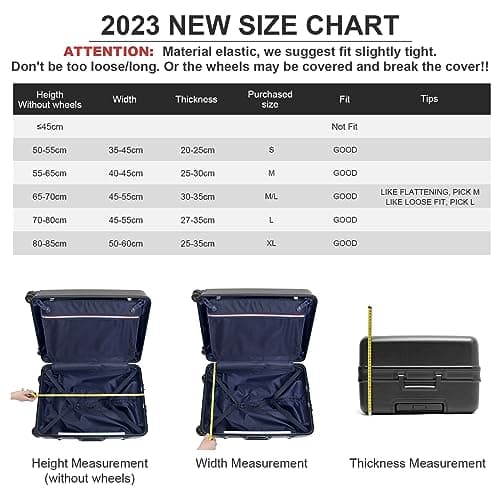 Youth Union Suitcase Cover 18-32 Inch Bamboo Charcoal Fiber Luggage Cover Polyester Clear Travel Luggage Trolley Case Cover Protector, Flamingo 5, L — view 5