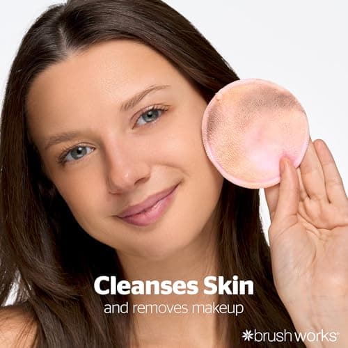 Brushworks Micellar Cleansing Water 100ml – Travel Size Makeup Remover with Vitamin E, Aloe Vera & Pro Vitamin B5 for Face, Eyes & Lips, Fragrance Free & Vegan — view 3