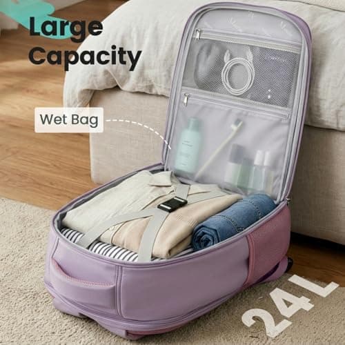 MATEIN for New Ryanair Cabin Bags 40x30x20, Travel Backpack Cabin Size — view 5