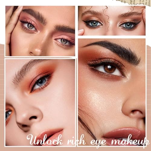 All-in-one Makeup Set with Brush, Baked Starter Makeup Palette Kit, Includes Bronzer, Blush, Highlighter and 6 Eyeshadows, Cosmetics Gift Set for Women — view 6