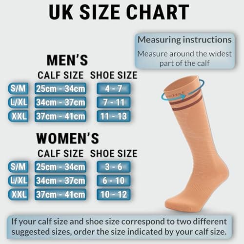 360 RELIEF Compression Socks for Women & Men, Flight Socks For women — view 2