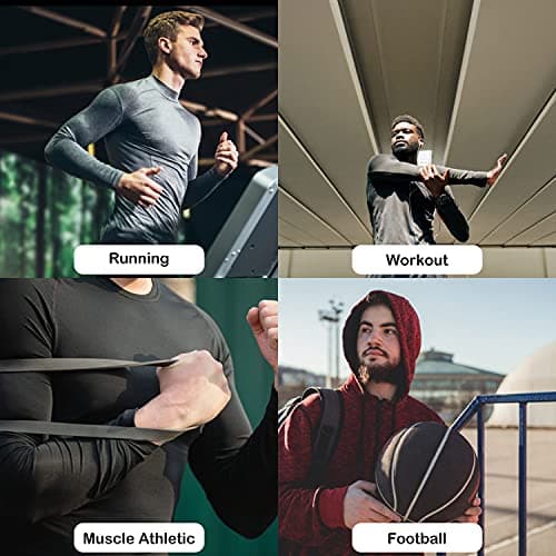 LANBAOSI Mens Thermal Base Layer Set, Compression Top & Leggings Underwear — view 6