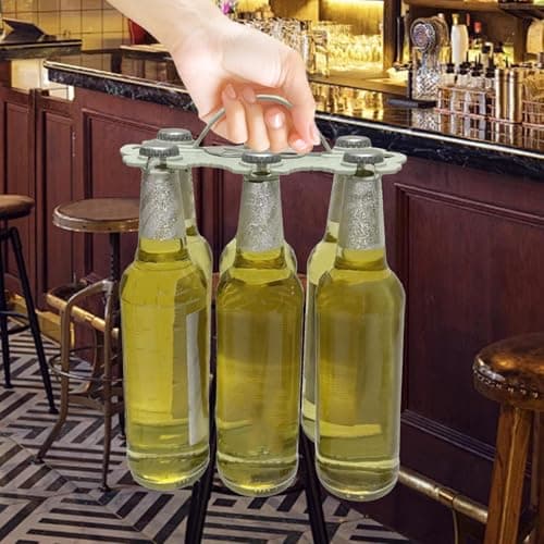 Beer Holders for Bottles Multifunctional 6-Pack Beer Transport Delivery — view 2