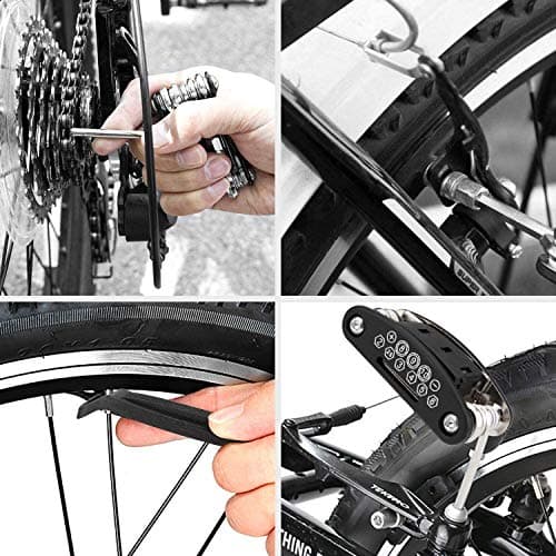 Bike Tool Kit, Puncture Repair Kit, Bike Multi Tool, Mountain Bike Accessories, Cycling Gifts — view 4