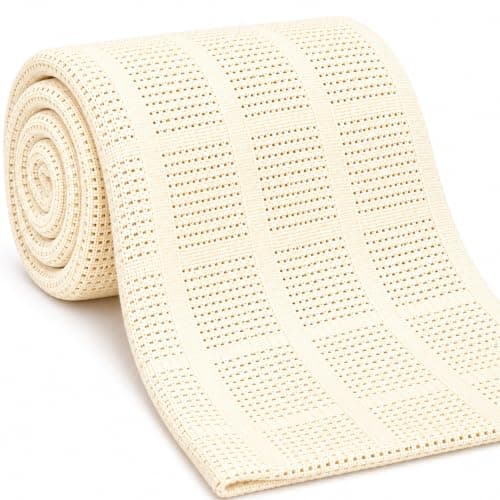 DUDU N GIRLIE Baby Pram Cellular Blanket, Moses Basket, Cream, 90x70cm