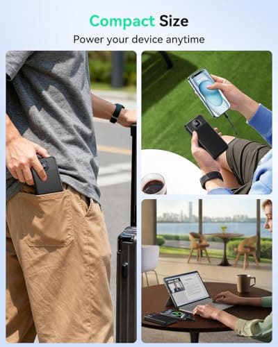 GREPRO Power Bank with Built in C Cable, 10000mAh 22.5W Fast Charging — view 6