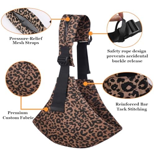 Baby Sling Carrier, Adjustable Front & Back, Comfortable — view 2