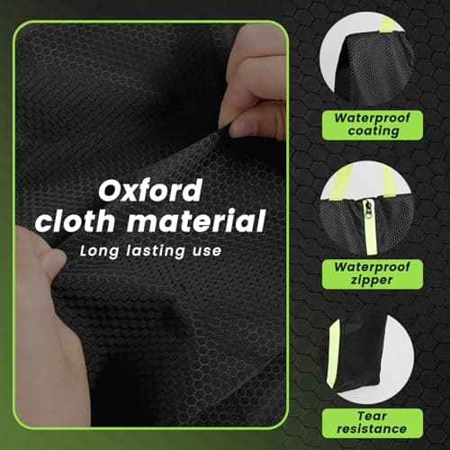 Waterproof Shoe Bags for Travel, Dustproof Shoe Storage Bag with Active Carbon Fabric,Portable Travel Shoes Organizer with Zipper for Men Women Daily Home Use — view 6