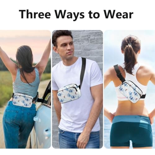 durables Tear Resistant Sports Fanny Pack For Walking — view 5