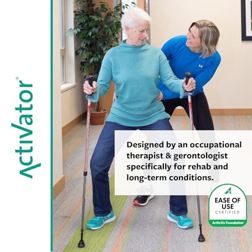 ACTIVATOR Walking Poles for core strengthening, Stability and Off-Loading — view 6