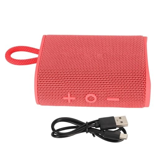 SIXRUN Bluetooth 5.3 Speaker, IPX7 RGB Light (Red) — view 5