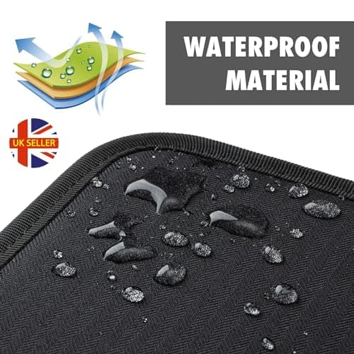 Passport Holder Travel Wallet for 2 Passports, RFID Blocking, Black — view 4