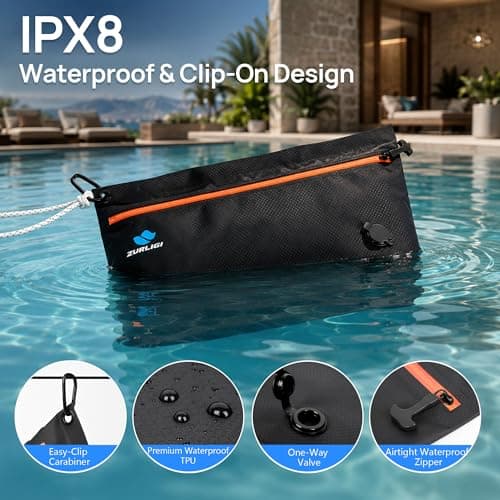 Zurligi Travel Vacuum Bags Kit with Pump, 3-Pack for Clothing & Underwear — view 4