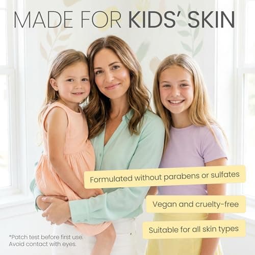 The Natural and Organic Family Kids Skincare Set - Rose Toner Face Wash — view 4
