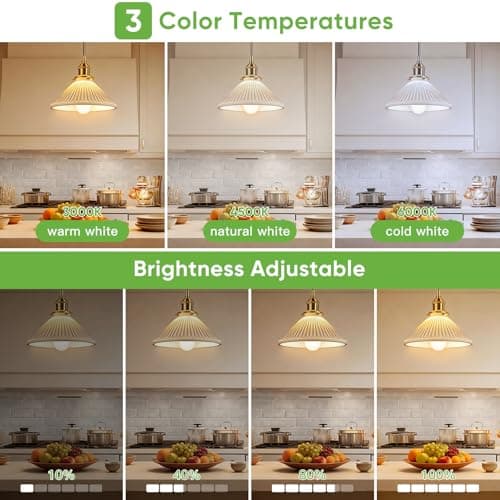 Kimjo E27 7 W Rechargeable Light Bulb with Remote Control, 3 Color, 2 Pack — view 4