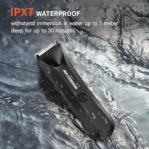 Maxgroom ManScape Body Hair Trimmer Men, Electric Razor for Pubic Hair — view 3