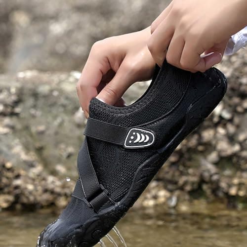 Aqua Shoes Women's Men's Sports Fitness Trainers Barefoot Shoes Non-Slip Bathing Shoes Breathable Water Shoes Yoga Fitness Shoes Barefoot Shoes Beach Swimming Shoes Lightweight Hiking Shoes Couples — view 2