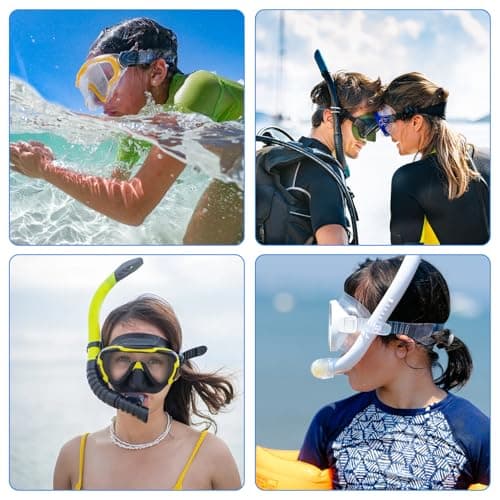 2 Pcs Silicone Dive Mask Strap - Universal Swimming Goggles Head Band Parts and Accessories for Diving, Swim, Snorkel Outdoor Sports — view 6