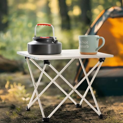 LIANTRAL Portable Camping Table, Light Outdoor Folding Table — view 2