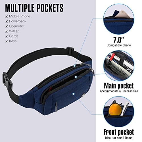 Waterfly Bumbags Waist Fanny Pack Ladies Bum Bag Men Women — view 2