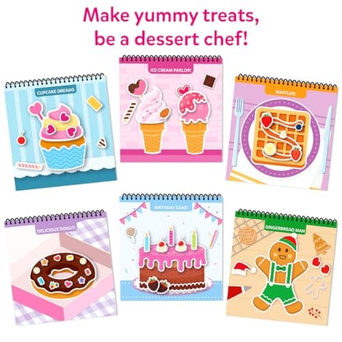 Skillmatics Peelies – Dessert Chef, Reusable Sticker Activity Book for Kids — view 4