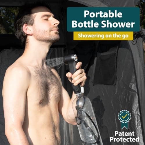 Colapz Portable Camping Shower with USB-C Rechargeable Bottle Pump — view 2