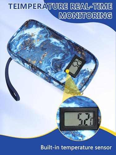 YOUSHARES Injection Cooler Travel Case with Temp Display for Monjaro Pens — view 2