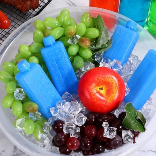 Reusable Ice Packs for Air Conditioner, 8pcs Ice Packs Freezer Blocks — view 2