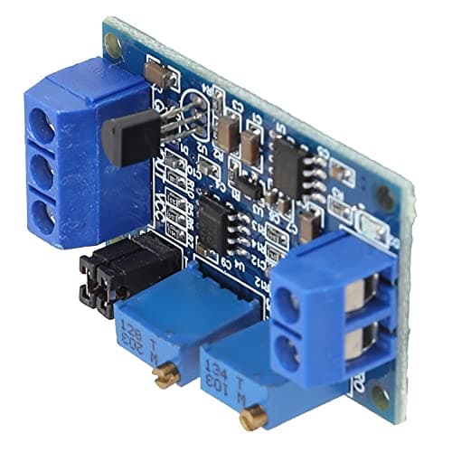 Zohisin Current Voltage Converter Module 0-20mA 4-20mA to 0-10V 0-5V 0-3.3V Signal Transmitter 4-20mA Signal Conversion Adjustable Zero Span Industrial Voltage Output Module 7-36V DC Input — view 2
