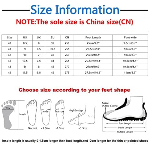 Outdoor Hiking Shoes Men's Summer Breathable Outdoor Walking Shoes Black Non-Slip Sports Shoes Sporty for Walking Walking Shoes Lightweight Fitness Shoes, Army Green, 10 UK — view 6