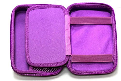 Navitech Purple Protective Portable Handheld Pocket Projector Carrying Case and Travel Bag Compatible With The AAXA P300 — view 3