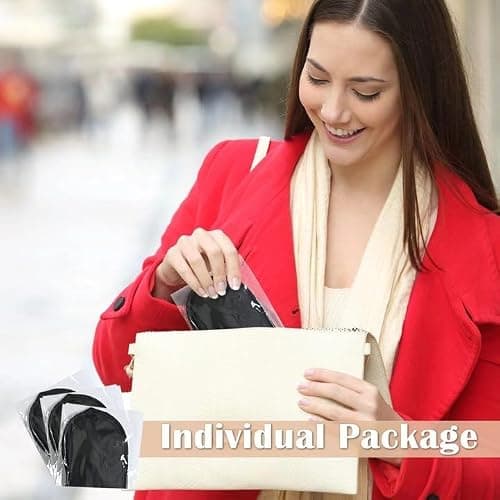 50 Pcs Sleep Eye Mask Shade Cover, Sleep Eye Mask for Men Women Kids, Individual Pack Sleeping Blindfold Eye Shade Cover for Travel, Plane, Hotel, Party — view 3