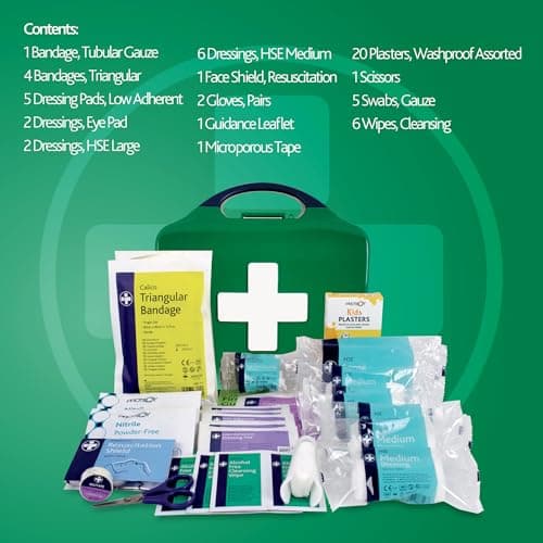 Reliance Medical Children's First Aid Kit - for Kids, Childcare Providers, Schools, and Home Use, Wall-Mountable Aura Box — view 3
