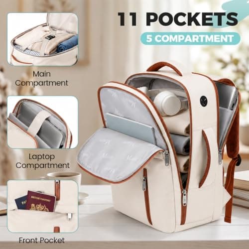 MATEIN for New Ryanair Cabin Bags 40x30x20, Travel Backpack Cabin Size — view 5
