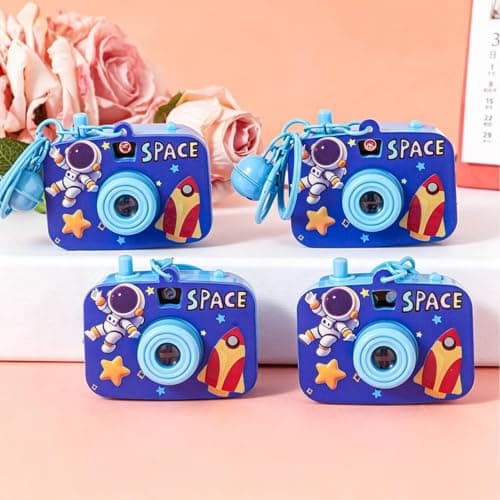 Camera Projector Keychain Space Astronaut LED Projector Backpack Decor — view 5