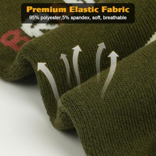 HOTUT Kids Boys Girls Thermal Socks,5 Pairs Toddler Crew Socks Kids,Warm Socks for Kids Boys Girls Toddlers,Girls Boys Teen Winter Cosy Hiking Warm Thick Cushion Boot Socks,Boys Girls Cosy Warm Socks — view 3